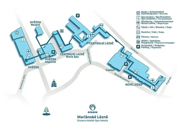 Hotel Ensana Hvezda - Imperial - Neapol Marianske Lazne